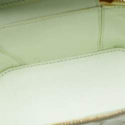 مملوكة مسبقًا حقيبة بوتيغا فينيتا فانتي مينت أخضر إنتريتشياتو جلد ميني