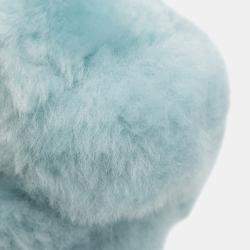 Pre Owned حقيبة جودي صغيرة بوتيغا فينيتا شيرلينغ أزرق فاتح