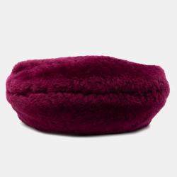 مملوكة مسبقًا Bottega Veneta Purple Mini Shearling Jodie