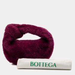 مملوكة مسبقًا Bottega Veneta Purple Mini Shearling Jodie