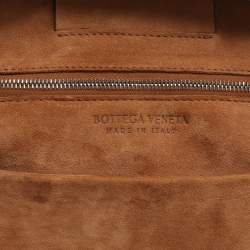 مملوكة مسبقًا Bottega Veneta Arco Small Black Leather Tote
