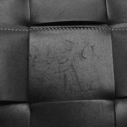 مملوكة مسبقًا Bottega Veneta Arco Small Black Leather Tote