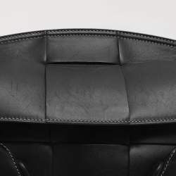 مملوكة مسبقًا Bottega Veneta Arco Small Black Leather Tote