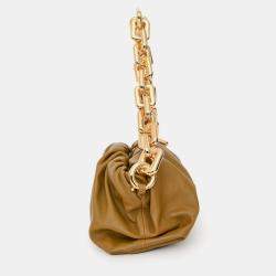 مملوكة مسبقًا حقيبة بوتيغا فينيتا جلد بني بسلسلة