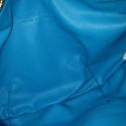 مملوكة مسبقًا Bottega Veneta Blue Leather Bv Mini Jodi Bag