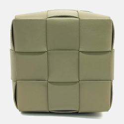 مملوكة مسبقًا حقيبة باكيت بوتيغا فينيتا كاسيت ج لد أخضر