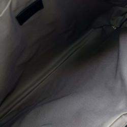 Pre Owned حقيبة كلتش بوتيغا فينيتا سوداء جلد شبكة