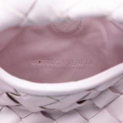 Pre Owned حقيبة ساتشل بوتيغا فينيتا هوب جلود العجل إنتريشياتو زهري صغير