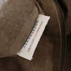 Pre Owned حقيبة بوتيغا فينيتا انتريشاتو زهرية هوبو