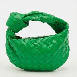 Pre Owned Bottega Veneta Jodie Mini Intrecciato Leather Hobo