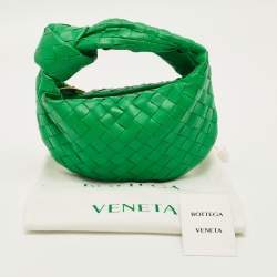 Pre Owned Bottega Veneta Jodie Mini Intrecciato Leather Hobo