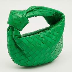 Pre Owned Bottega Veneta Jodie Mini Intrecciato Leather Hobo