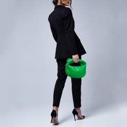 Pre Owned Bottega Veneta Jodie Mini Intrecciato Leather Hobo