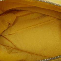 Pre Owned Bottega Veneta Yellow Nappa Maxi Intrecciato Cassette Tote