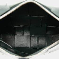 Pre Owned {"name_ar": "حقيبة كاميرا بوتيغا فينيتا إنترشياتو ماكسي نابا أخضر"}