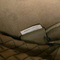 Pre Owned حقيبة بوتيغا فينيتا نابا بنية انتريتشاتو توت