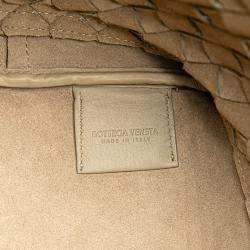 Pre Owned حقيبة بوتيغا فينيتا نابا بنية انتريتشاتو توت