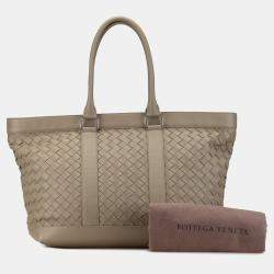 Pre Owned حقيبة بوتيغا فينيتا نابا بنية انتريتشاتو توت