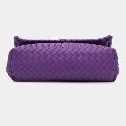 مملوكة مسبقًا حقيبة كتف بوتيغا فينيتا أوليمبيا أنترشياتو نابا بنفسجية صغيرة