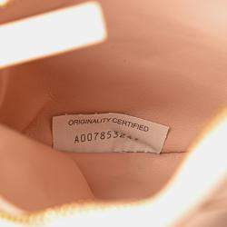 Pre Owned Bottega Veneta Pink Small Nappa Intrecciato Gemelli Hobo