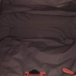 Pre Owned Bottega Veneta Red Medium Nappa Intrecciato Capri Tote