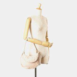 مملوكة مسبقًا Bottega Veneta Pink Small Nappa Intrecciato Gemelli Hobo