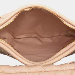 مملوكة مسبقًا Bottega Veneta Pink Small Nappa Intrecciato Gemelli Hobo