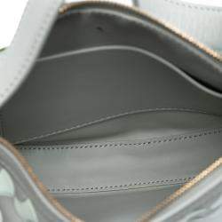 مملوكة مسبقًا Bottega Veneta Blue Mini Leather Intrecciato Sunrise Hobo