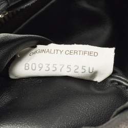 Pre Owned Bottega Veneta Jodie Mini Black Intrecciato Leather Hobo