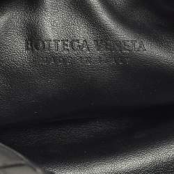 Pre Owned Bottega Veneta Jodie Mini Black Intrecciato Leather Hobo