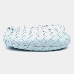 Pre Owned Bottega Veneta Blue Leather BV Mini Jodi Bag