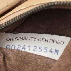 مملوكة مسبقًا حقيبة كروس بودي  بوتيغا فينيتا نوديني جلد أنتريشاتو بيج داكن