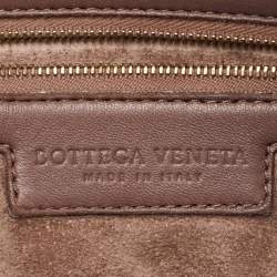 مملوكة مسبقًا Bottega Veneta Large Brown Intrecciato Leather Veneta Hobo