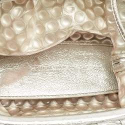 Pre Owned حقيبة بوتيغا فينيتا جلد أخضر صغيرة ذا باوتش