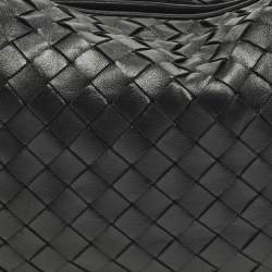 Pre Owned حقيبة هوبو بوتيغا فينيتا جودي جلد أنتريشياتو أخضر زيتوني صغيرة