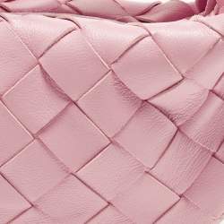 مملوكة مسبقًا حقيبة بوتيغا فينيتا جودي مايكرو كاندي جلد إنتريشياتو سوداء