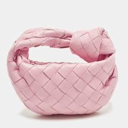 مملوكة مسبقًا حقيبة بوتيغا فينيتا جودي مايكرو كاندي جلد إنتريشياتو سوداء