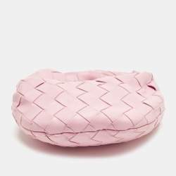 مملوكة مسبقًا حقيبة بوتيغا فينيتا جودي مايكرو كاندي جلد إنتريشياتو سوداء