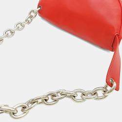 Pre Owned Bottega Veneta Chain Belt Bag
