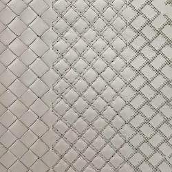 Pre Owned Bottega Veneta Grey Leather clutch