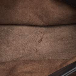 Pre Owned Bottega Veneta Roma Mini Black Intrecciato Leather Tote