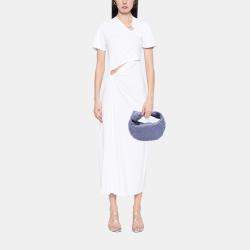 مملوكة مسبقًا حقيبة جودي بوتيغا فينيتا نسيج نابا بنفسجي صغيرة