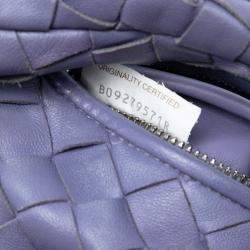 مملوكة مسبقًا حقيبة جودي بوتيغا فينيتا نسيج نابا بنفسجي صغيرة