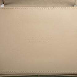 Pre Owned حقيبة يد بوتيغا فينيتا آركو ماكسي نسيج نابا متوسط أزرق