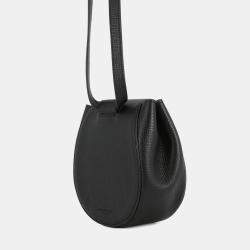 Pre Owned Bottega Veneta Palmellato Belt Bag Black Leather