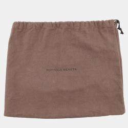 Pre Owned Bottega Veneta Palmellato Belt Bag Black Leather