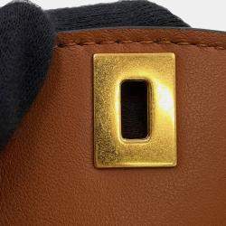 Pre Owned Bottega Veneta Palmellato Belt Bag Black Leather