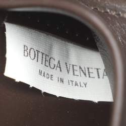 مملوكة مسبقًا Bottega Veneta Bang Bang Brown Intrecciato Leather Vanity Case