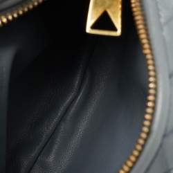 Pre Owned حقيبة هوهو بوتيغا فينيتا جودي مصغرة جلد إنتريشياتو رمادي