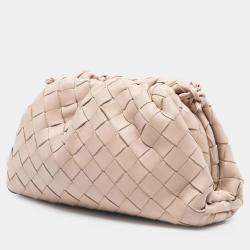 Pre Owned حقيبة كروس بودي بوتيغا فينيتا ذا ميني باوتش نابا إنتريتشياتو بني